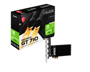 MSI GEFORCE GT 710 2GD3H 4HDMI GRAPHICS CARD - SWIFT PERIPHERALS1089983