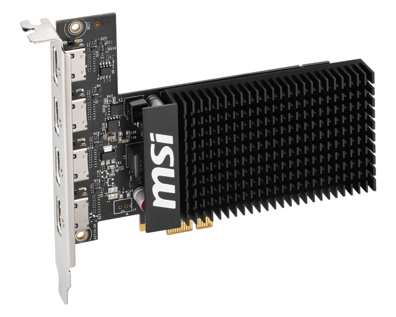 MSI GEFORCE GT 710 2GD3H 4HDMI GRAPHICS CARD - SWIFT PERIPHERALS1089983