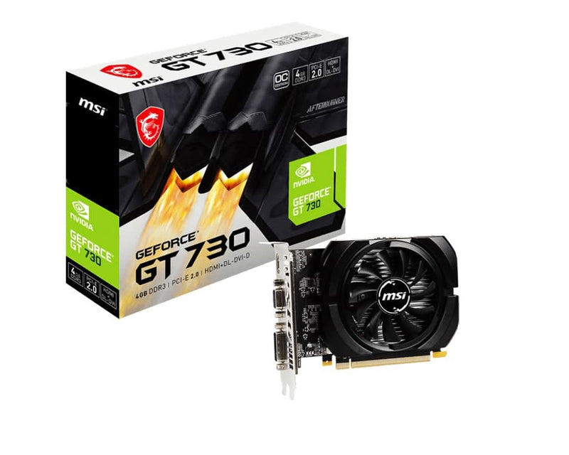 MSI GEFORCE GT 730 4GB GRAPHIC CARD - SWIFT PERIPHERALS1082521