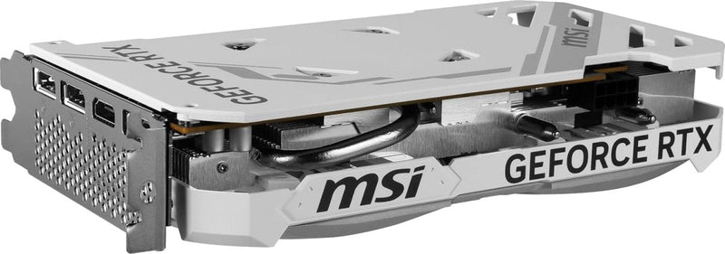 MSI GEFORCE RTX 4060 VENTUS 2X WHITE 8G OC GDDR6 GRAPHIC CARD - SWIFT PERIPHERALS1091616