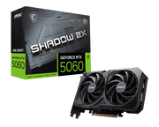 MSI GEFORCE RTX 5060 SHADOW 2X OC 8GB GRAPHIC CARD - SWIFT PERIPHERALS1093905