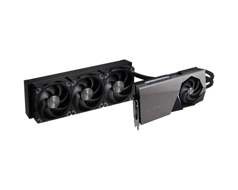 MSI GEFORCE RTX 5080 16G SUPRIM LIQUID SOC GRAPHIC CARD - SWIFT PERIPHERALS1092215