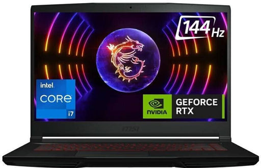 MSI GF63 INTEL CORE I7 12TH GEN 12650H - (16 GB/512 GB SSD/WINDOWS 11 HOME/8 GB GRAPHICS/NVIDIA GEFORCE RTX 4060/144 HZ) THIN GF63 12VF - 663IN GAMING LAPTOP (15.6 INCH, BLACK, 1.86 KG) - SWIFT PERIPHERALSThin GF63 12VF-663IN