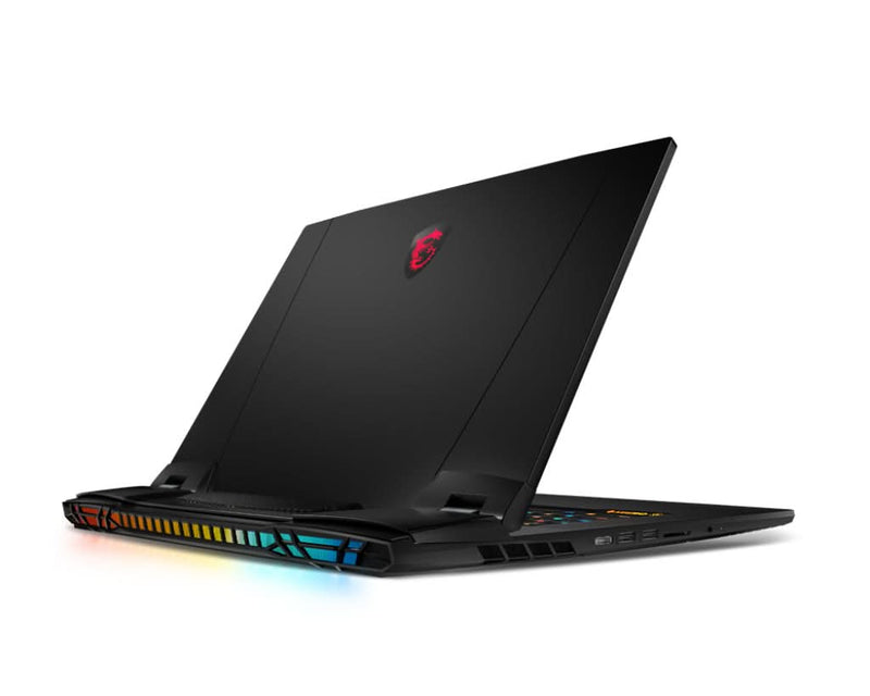 MSI GT77HX 13VI TITAN 092IN [CI9 - 13980HX 13TH GEN/64GB DDR5/4TB SSD/WIN11 HOME/17.3 INCH/16GB RTX 4090 GRAPHICS /2 YEAR(S)/BLACK] - SWIFT PERIPHERALS1084560