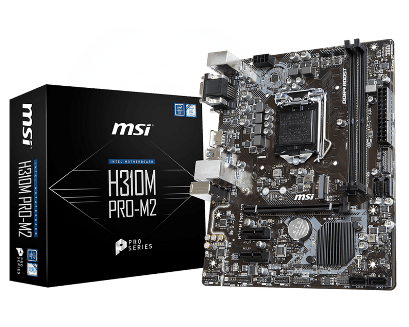 MSI H310M PRO - M2 MOTHERBOARD - SWIFT PERIPHERALS1092852
