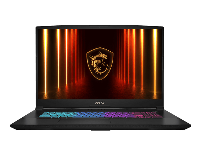 MSI KATANA 17 HX B14WGK - 085IN [CI9 - 14900HX/16GB/1TB SSD/WIN11 HOME/17.3"/8GB - RTX5070 GRAPHICS/2 YEAR(S)/BLACK] - SWIFT PERIPHERALS1094453