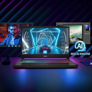 MSI KATANA A15 AI B8VE - 418IN [R7 - 8845HS RYZEN/16GB/512GB SSD/WIN11 HOME/15.6 INCH/6GB - RTX4050 GRAPHICS /2 YEAR(S)/BLACK] - SWIFT PERIPHERALS1090349