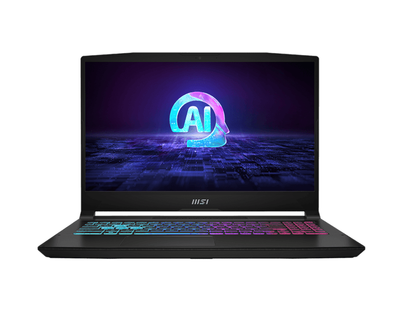 MSI KATANA A15 AI B8VE - 627IN/RYZEN 9 8945HS/DDR5 8GB*2/1TB NVME PCIE SSD RTX 4050, GDDR6 6GB/WINDOWS11 HOME/2 YEAR WARRANTY TERM - SWIFT PERIPHERALS9S7-158N31-627