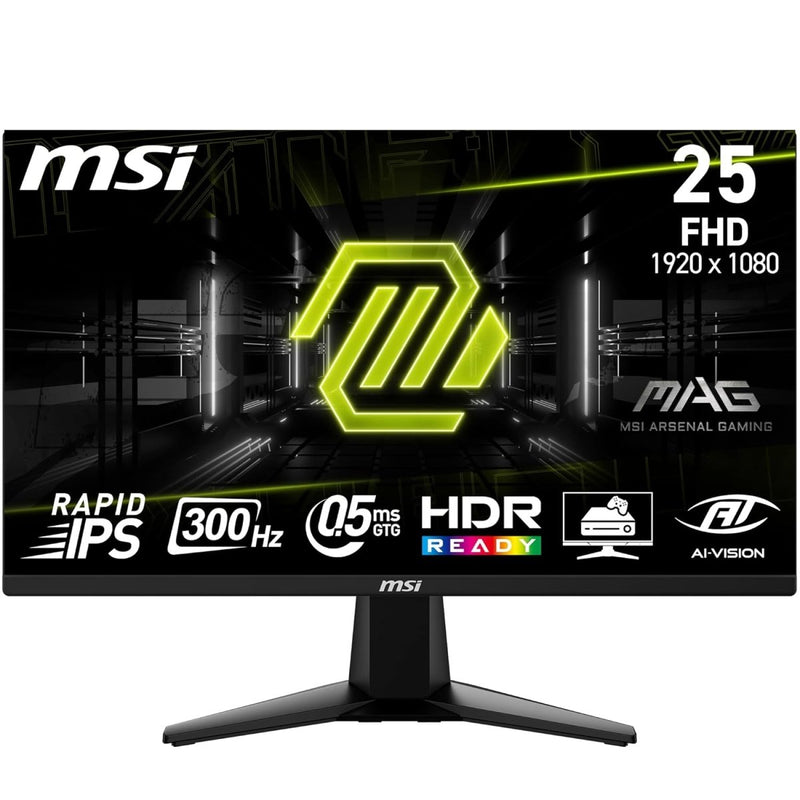 MSI MAG 255PXF 24.5 INCH FHD 240HZ GAMING MONITOR - SWIFT PERIPHERALS1095073