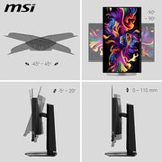 MSI MAG 271QPX QD - OLED E2 27" WQHD 240Hz 0.3ms Gaming Monitor - SWIFT PERIPHERALS‎MAG 271QPX QD-OLED E2