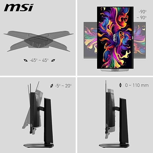 MSI MAG 271QPX QD - OLED E2 27" WQHD 240Hz 0.3ms Gaming Monitor - SWIFT PERIPHERALS‎MAG 271QPX QD-OLED E2