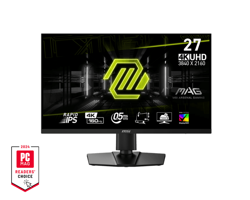 MSI MAG 274UPF E2 27" 160Hz 4K UHD 0.5ms IPS Gaming Monitor - SWIFT PERIPHERALSMAG-274UPF-E2
