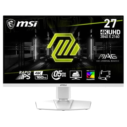 MSI MAG 274URFW 27" 4K UHD 160Hz 1ms Gaming Monitor - SWIFT PERIPHERALSMAG 274URFW