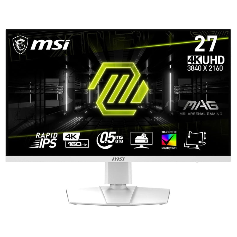 MSI MAG 274URFW 27 INCH 4K UHD GAMING MONITOR - SWIFT PERIPHERALS1093729
