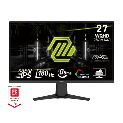 MSI MAG 275QF 27" 2K 1440p WQHD 180Hz 0.5ms IPS Gaming Monitor - SWIFT PERIPHERALSMAG 275QF