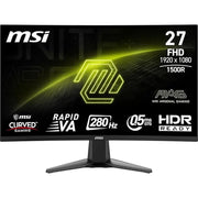 MSI MAG 276CXF 27" FHD 280Hz 0.5ms Curved Gaming Monitor with Rapid VA Panel - SWIFT PERIPHERALS276CXF