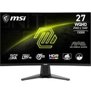 MSI MAG 27CQ6PF 27" WQHD 180Hz Curved Gaming Monitor - 0.5ms Response Time, HDR Ready and Rapid VA Panel - SWIFT PERIPHERALSMAG 27CQ6PF