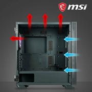 MSI MAG 300R VAMPIRIC MID - TOWER ATX CABINET - SWIFT PERIPHERALS1086405