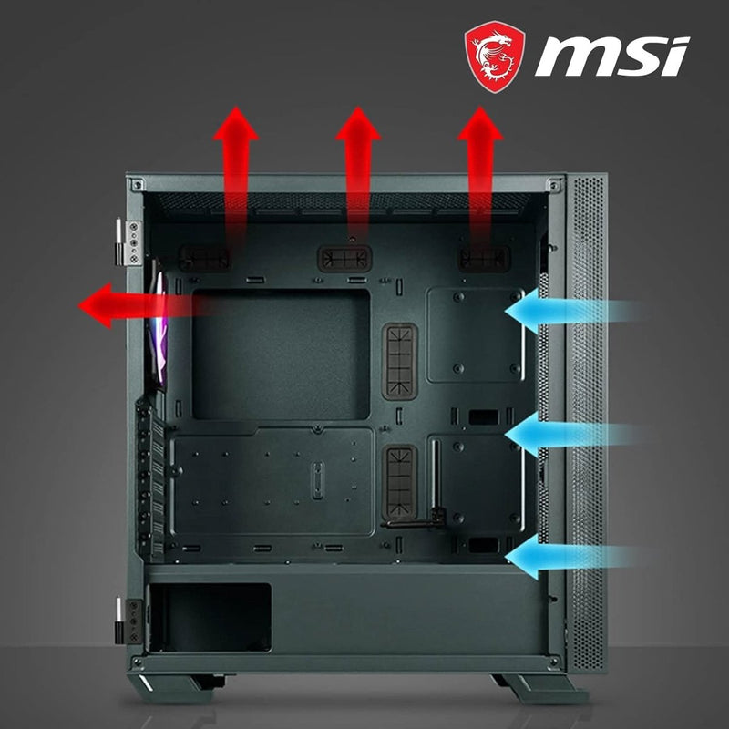 MSI MAG 300R VAMPIRIC MID - TOWER ATX CABINET - SWIFT PERIPHERALS1086405