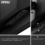 MSI MAG 321UP QD - OLED 31.5" 4K UHD 165Hz 0.3ms OLED Gaming Monitor - SWIFT PERIPHERALSMAG-321UP-QD-OLED