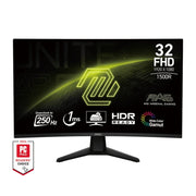 MSI MAG 32C6X 32" FHD 250Hz 1ms VA 1500R Curved Gaming Monitor - SWIFT PERIPHERALSMAG-32C6X
