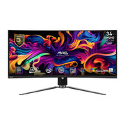 MSI MAG 341CQP QD - OLED 34" UWQHD 175Hz 0.03ms Curved OLED Gaming Monitor - SWIFT PERIPHERALS‎MAG 341CQP QD-OLED