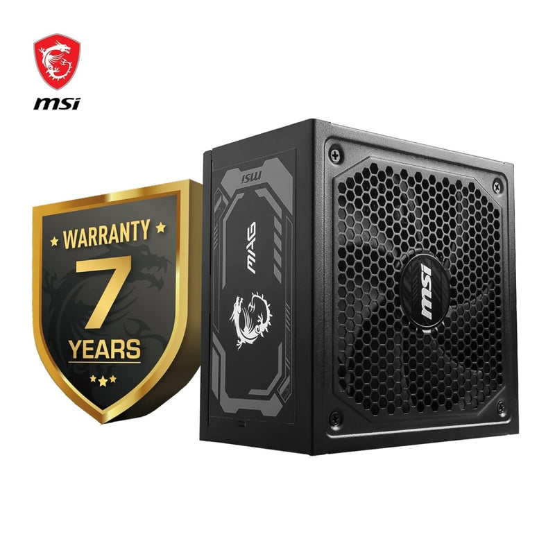 MSI MAG A1000GL PCIE5 ATX 3.1 SMPS 1000 WATT SMPS - SWIFT PERIPHERALS1090318
