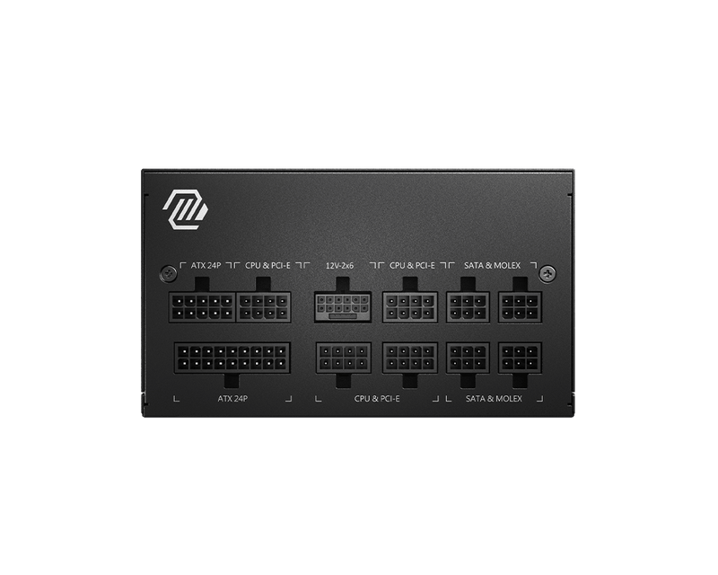 MSI MAG A750GL PCIE5 750W 80 PLUS GOLD ATX 3.1 FULLY MODULAR SMPS - SWIFT PERIPHERALS1090620