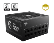 MSI MAG A750GL PCIE5 750W 80 PLUS GOLD ATX 3.1 FULLY MODULAR SMPS - SWIFT PERIPHERALS1090620