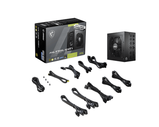 MSI MAG A750GL PCIE5 II Power Supply - SWIFT PERIPHERALSMSI-A750GL