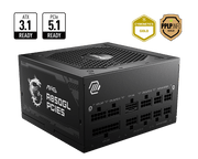 MSI MAG A850GL PCIE5 850W 80 PLUS GOLD FULLY MODULAR SMPS atx 3.1 - SWIFT PERIPHERALS1090652