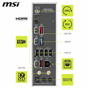 MSI MAG B850 TOMAHAWK MAX WIFI MOTHERBOARD - SWIFT PERIPHERALS1093796