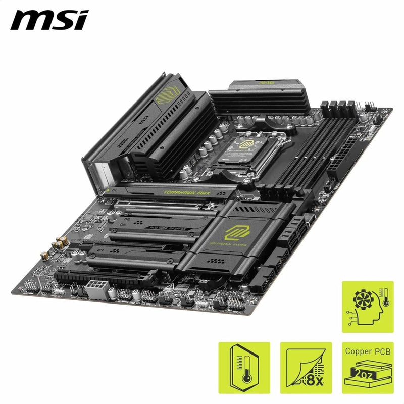 MSI MAG B850 TOMAHAWK MAX WIFI MOTHERBOARD - SWIFT PERIPHERALS1093796