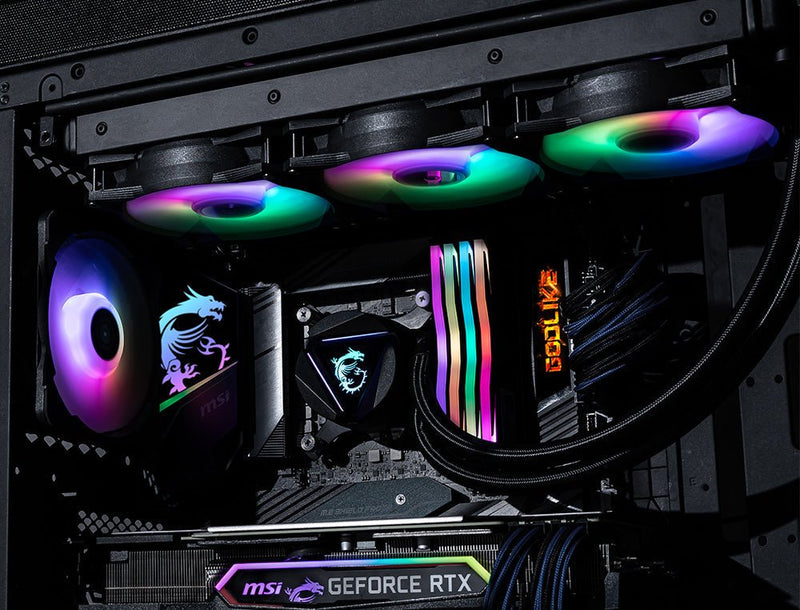MSI MAG CORELIQUID 360R V2 360MM AIO LIQUID COOLER - SWIFT PERIPHERALS1081851