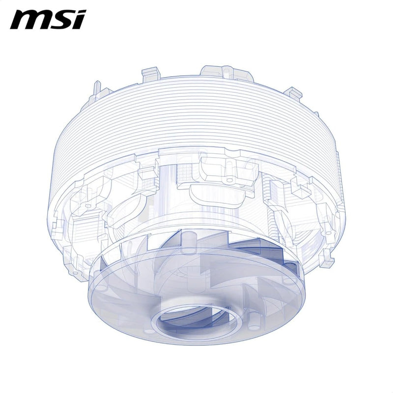 MSI MAG CORELIQUID A13 240 AIO CPU LIQUID COOLER BLACK - SWIFT PERIPHERALS1093482
