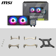 MSI MAG CORELIQUID A13 240 AIO CPU LIQUID COOLER BLACK - SWIFT PERIPHERALS1093482