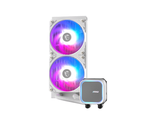 MSI MAG CORELIQUID A13 240 AIO CPU LIQUID COOLER - WHITE - SWIFT PERIPHERALS1092636