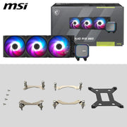 MSI MAG CORELIQUID A13 360 AIO CPU LIQUID COOLER - BLACK - SWIFT PERIPHERALS1092269
