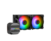 MSI MAG CORELIQUID M240 ARGB 240MM CPU LIQUID COOLER BLACK - SWIFT PERIPHERALS1090280