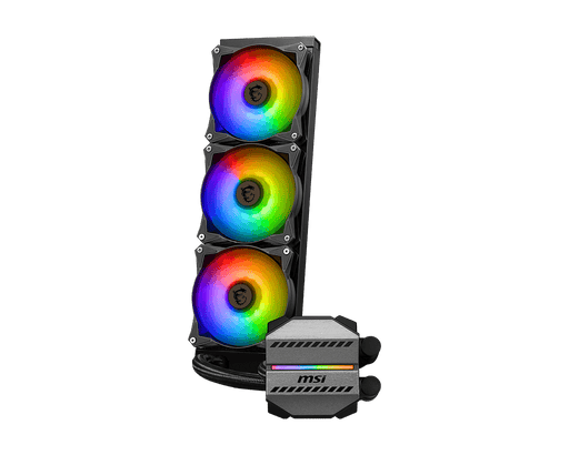 MSI MAG CORELIQUID M360 ARGB 360MM CPU LIQUID COOLER (BLACK) - SWIFT PERIPHERALS1090298