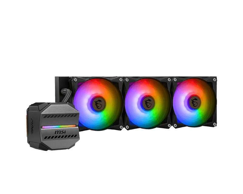 MSI MAG CORELIQUID M360 ARGB 360MM CPU LIQUID COOLER (BLACK) - SWIFT PERIPHERALS1090298