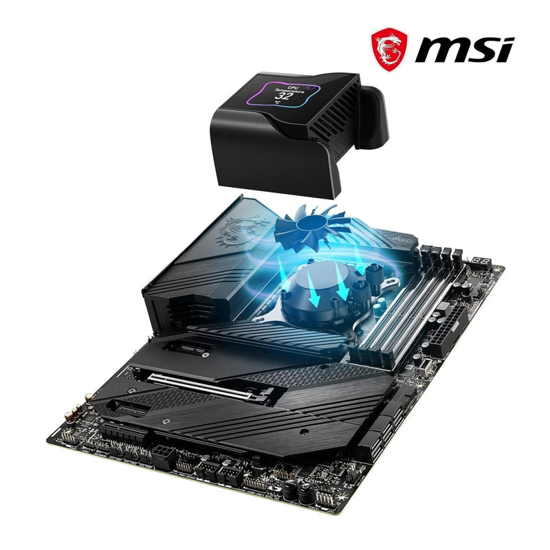 MSI MAG CORELIQUID S360 360MM AIO LIQUID COOLER BLACK - SWIFT PERIPHERALS1082822