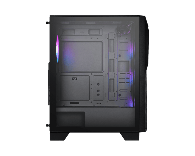 MSI MAG FORGE 130A AIRFLOW AUTO RGB ATX MID TOWER CASE - SWIFT PERIPHERALS1094132
