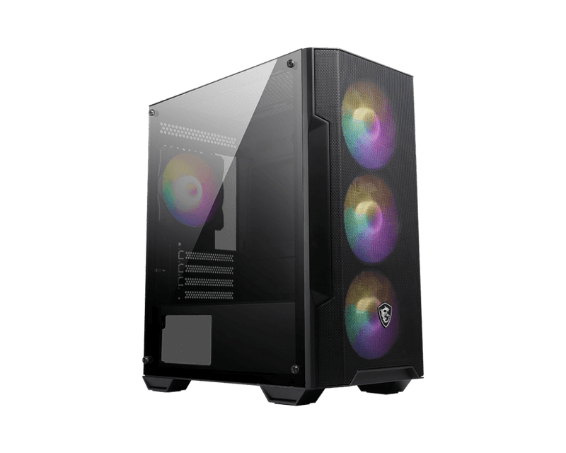 MSI MAG FORGE M100A MID - TOWER M - ATX CABINET - SWIFT PERIPHERALS1081853