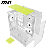 MSI MAG PANO 110R PZ MID - TOWER GAMING PC CASE - WHITE - SWIFT PERIPHERALS1095236