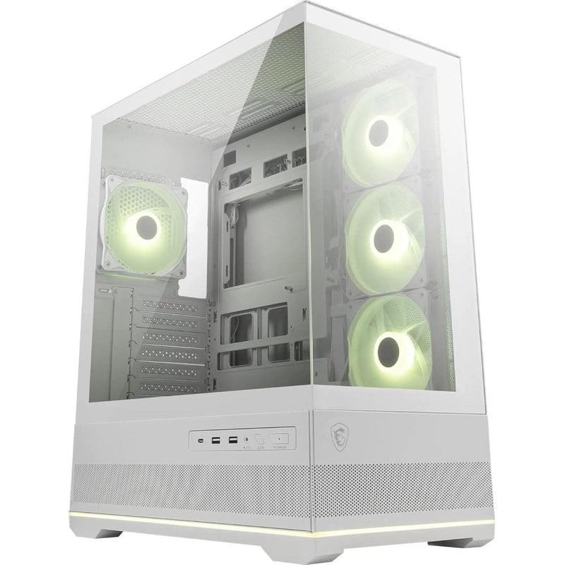 MSI MAG PANO 110R PZ MID - TOWER GAMING PC CASE - WHITE - SWIFT PERIPHERALS1095236