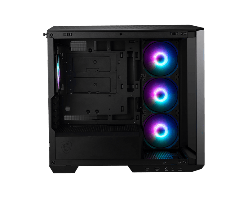 MSI MAG PANO M100R PZ ARGB M - ATX MID TOWER CABINET BLACK - SWIFT PERIPHERALS1089780