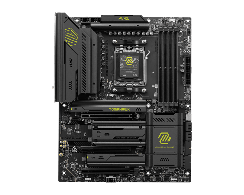 MSI MAG X870E TOMAHAWK WIFI DDR5 MOTHERBOARD - SWIFT PERIPHERALS1092415