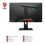 MSI MAG274QRF QD E2 27" 180Hz 2560x1440 WQHD 1ms IPS Panel Quantum Dot Technology Gaming Monitor - SWIFT PERIPHERALSMAG-274QRF-QD-E2