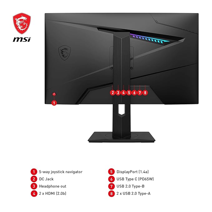 MSI MAG274QRF QD E2 27" 180Hz 2560x1440 WQHD 1ms IPS Panel Quantum Dot Technology Gaming Monitor - SWIFT PERIPHERALSMAG-274QRF-QD-E2